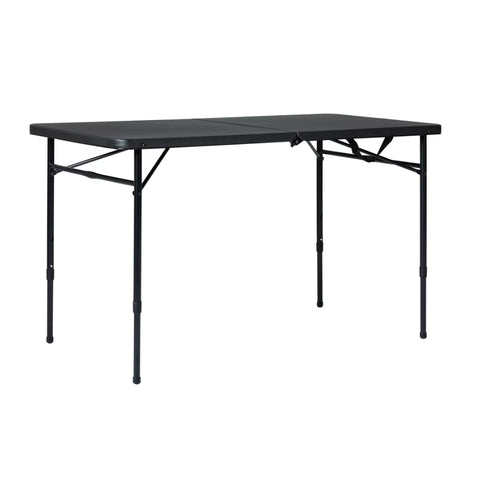 New 4 Foot Fold-In-Half Adjustable Table