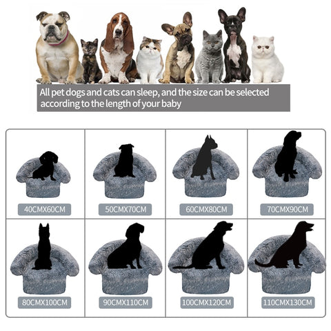 Home Washable Rug Warm Cat Sofa Mat