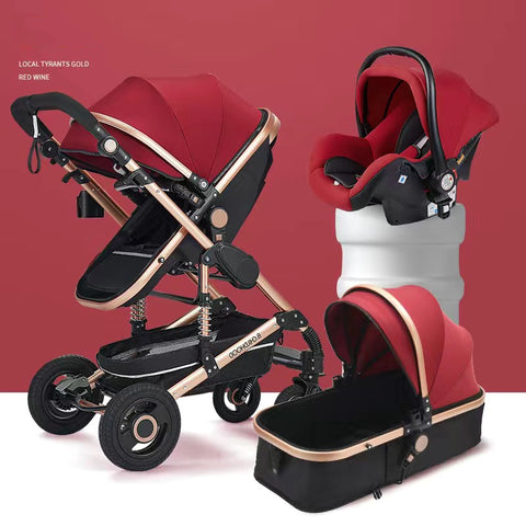 Baby stroller 3 in 1 with car seat