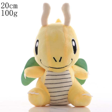 25cm Pikachu Charmander Squirtle Bulbasaur Anime Toys