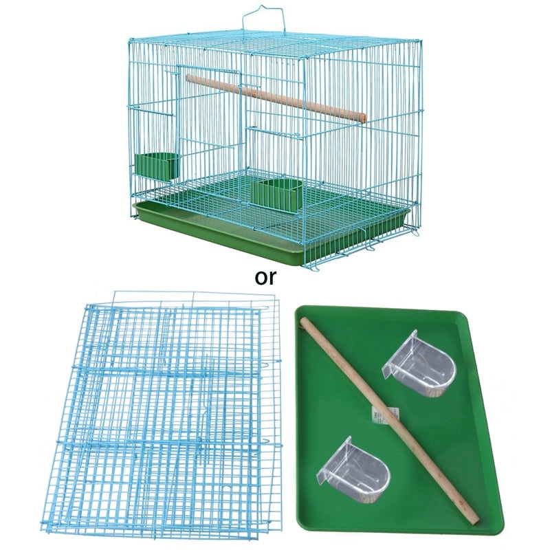 Wire Rectangular Small Cage for Small Birds