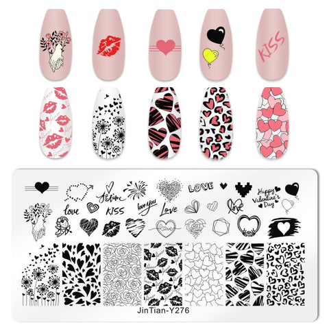 New Nails Art Stencil Stamp Tools