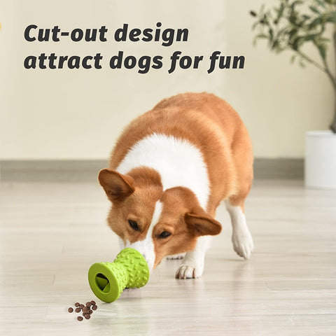 Dog Natural Rubber Food Dispensing Toy