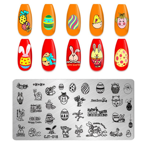 New Nails Art Stencil Stamp Tools