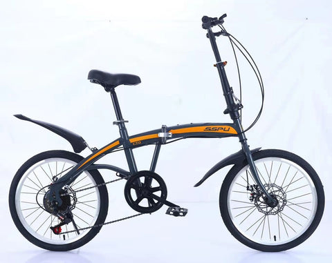 New Double Disc Brake Folding Bicycle