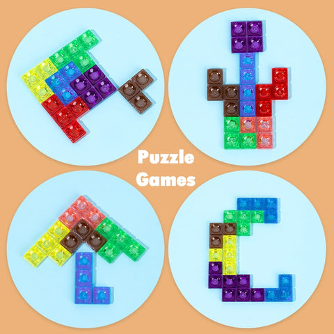 Russian 3D Desktop Game Tangram Math Toys