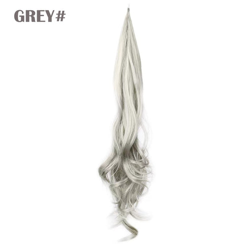 32inch Long Flexible Wrap Around Pony Tail Hair