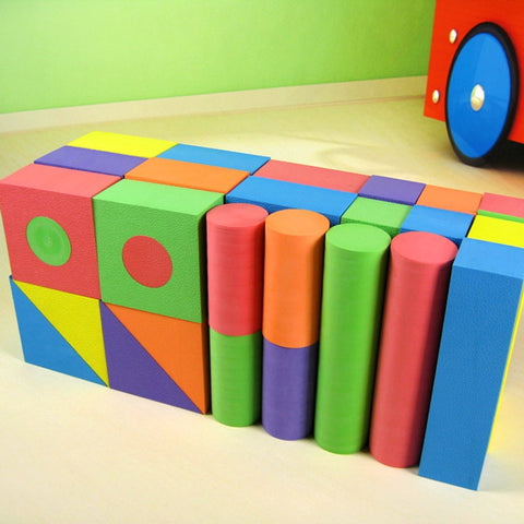 Safe Building Blocks Chunks Baby Toy