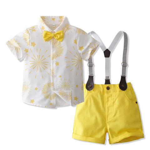 Baby Summer Party Gentleman Suit