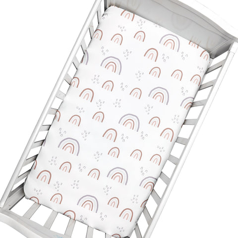 Newborn Baby Microfabric Crib Fitted Bedding
