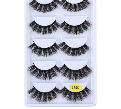 YSDO 3/5/10 Pairs Natural Half Eyelash