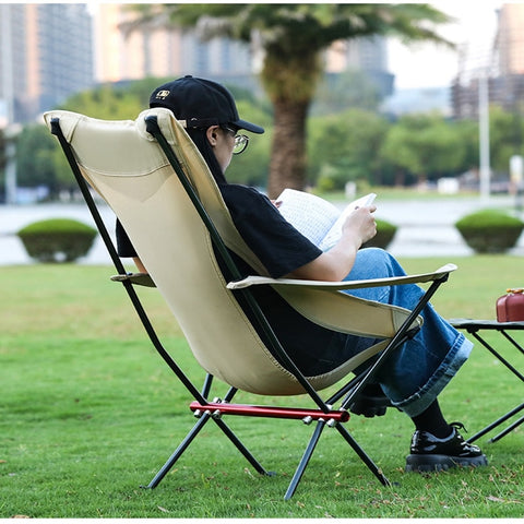 New Portable Camping Moon Chair
