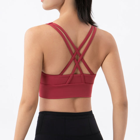 Women Fitness Yoga Sports Bra