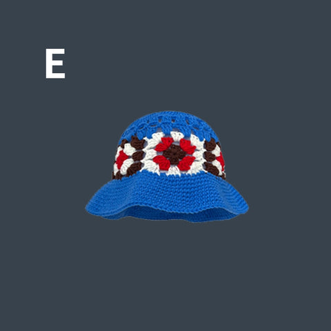 2023 Flower Crochet Bucket Hat