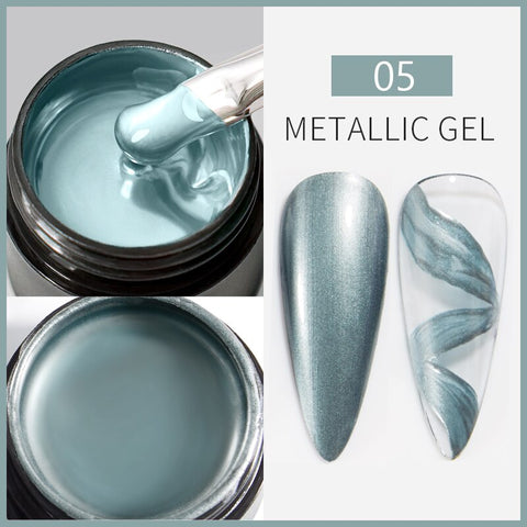 New Chameleon Flake Gel Nail Polish