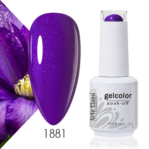 15ml Rose Red Color Series Gel Nail Polish