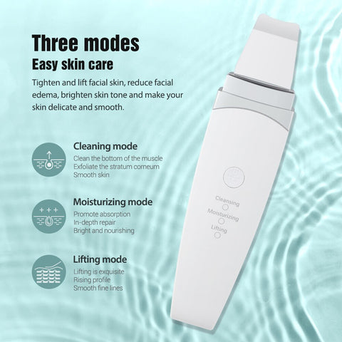 Professional Ultrasonic Facial Skin Scrubber