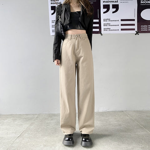Women High Waist 2022 Trend Denim Pants