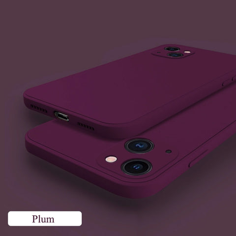 Original Liquid Silicone Square Phone Case