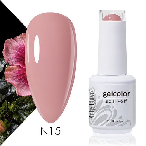 15ml Rose Red Color Series Gel Nail Polish