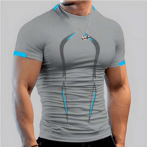 Man Quick Dry Summer Running Shirt