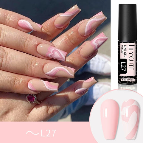 5ml Metallic Painting Liner Gel Polish