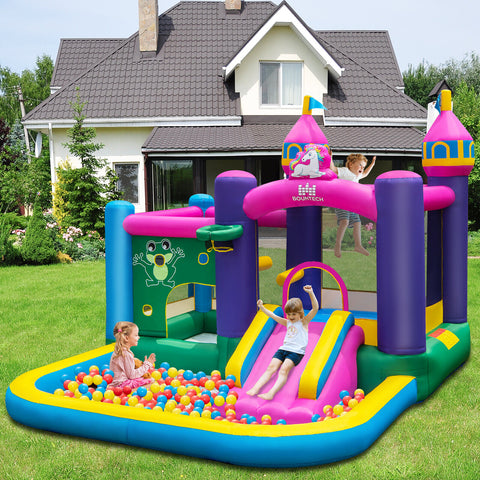 Babyjoy Inflatable Unicorn-themed Bounce