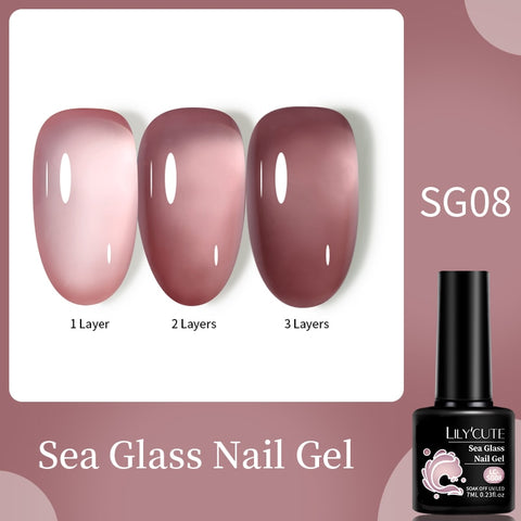 New Jelly Orange Gel Nail Polish