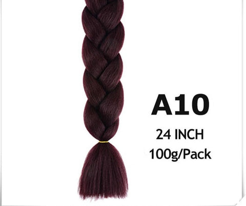 24 Inch Jumbo Braid Ombre Jumbo Hair Extension