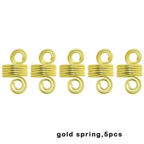 5-50Pcs/lot Mix Color Charms Hair Braid