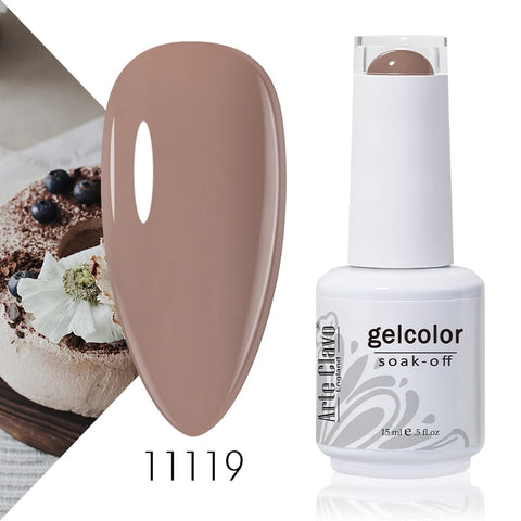 15ml Rose Red Color Series Gel Nail Polish