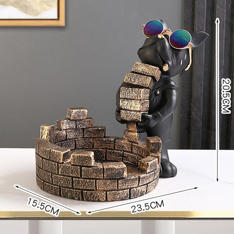 Cool French Bulldog Statue