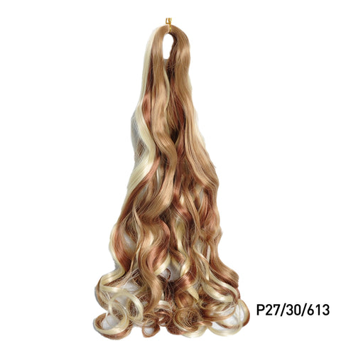 New French Curls Braiding Hair
