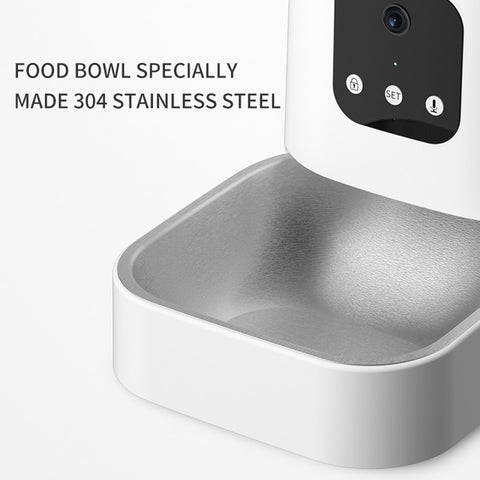 3L 6L Video Camera Timing Smart Automatic Pet Feeder