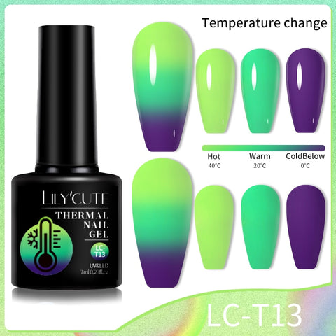 New 7ml Thermal Gel Nail Polish