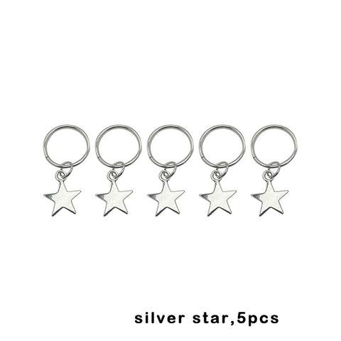 5-50Pcs/lot Mix Color Charms Hair Braid