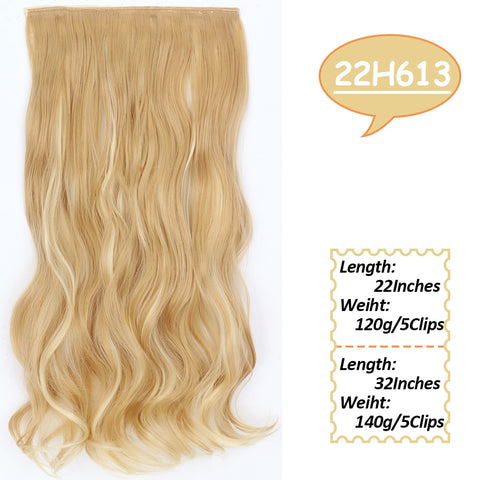 22Inch/32Inch Clip On Hair Extensions