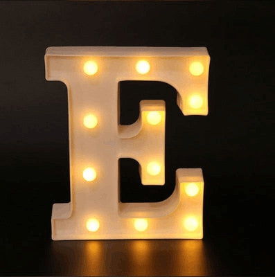 New Alphabet Letter LED Lights