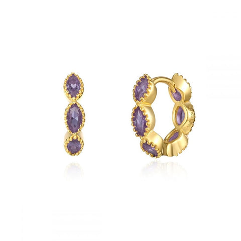 New Women Hoop Dangle Earrings