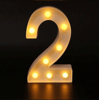 New Alphabet Letter LED Lights