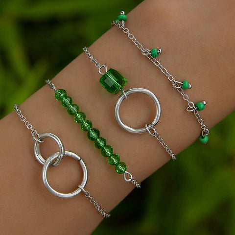 6pcs/sets Bohemian Beaded Bracelets