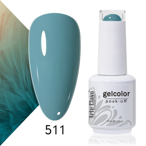 15ml Rose Red Color Series Gel Nail Polish