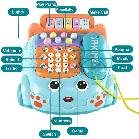 Baby Musical Piano Phone Toys