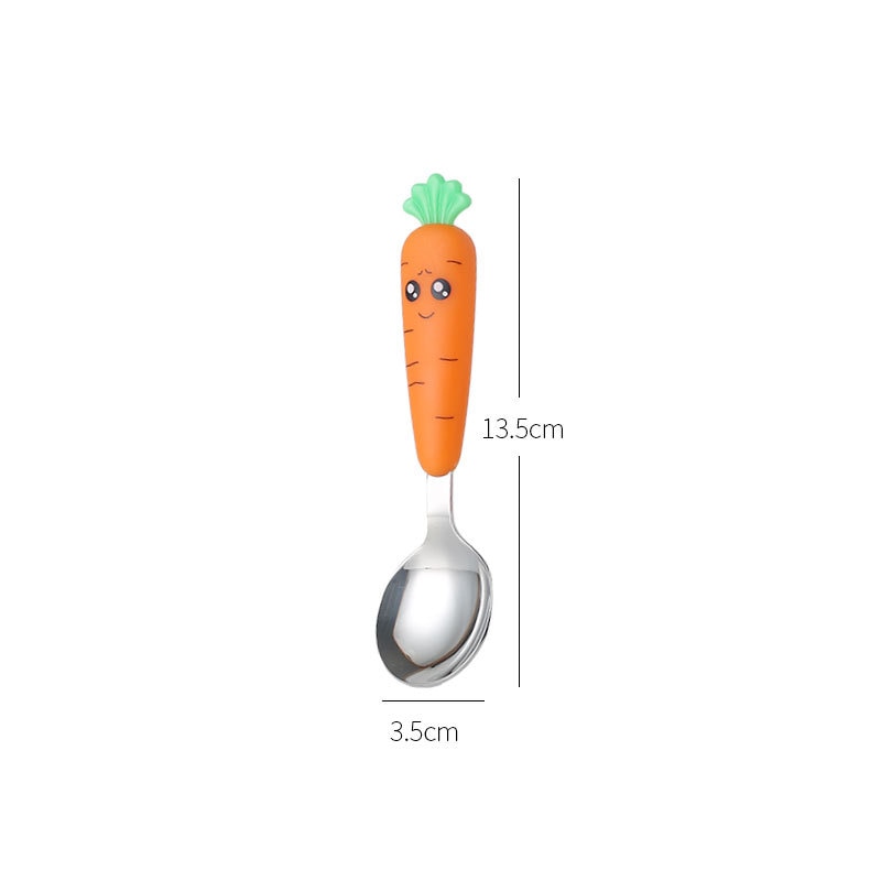 Children Carrots Tableware Set