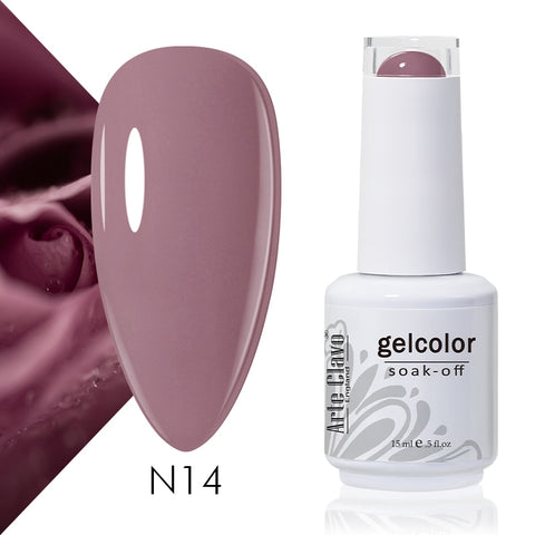 15ml Rose Red Color Series Gel Nail Polish