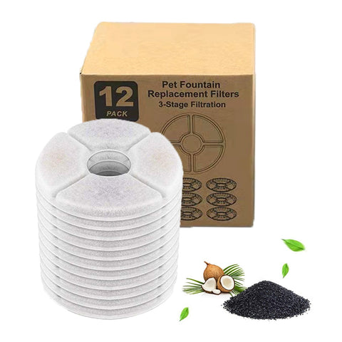 Pet Activated Carbon Filter For Water Fountain