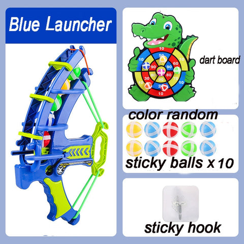 Kid Sport Slingshot Target Sticky Ball toy