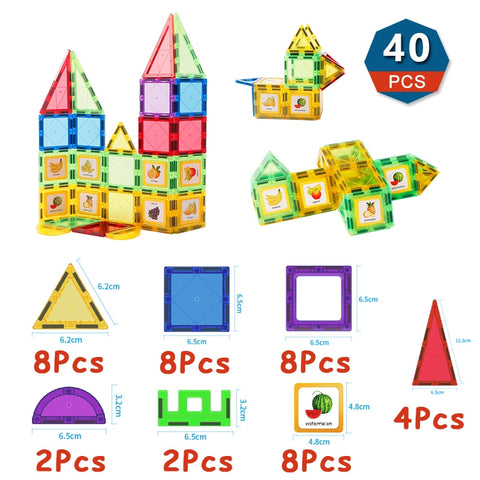 1Set Magnetic Designer Construction Set