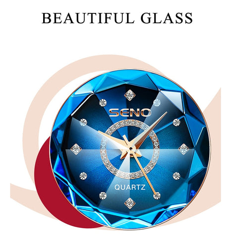 Women Fashion Crystal Quartz Watch