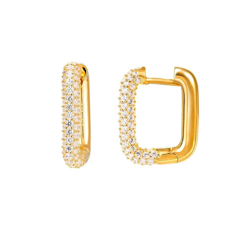 New Women Hoop Dangle Earrings